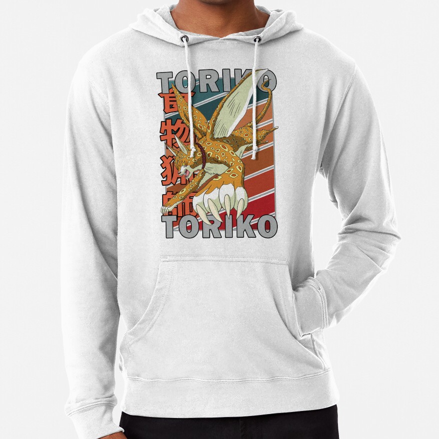 Rikky Toriko Retro Stripe Design Hoodie - Image 3
