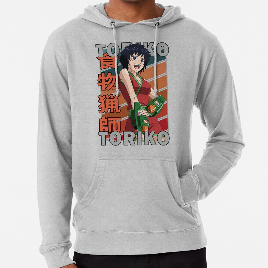 Rin Toriko Retro Stripe Design Hoodie - Image 4