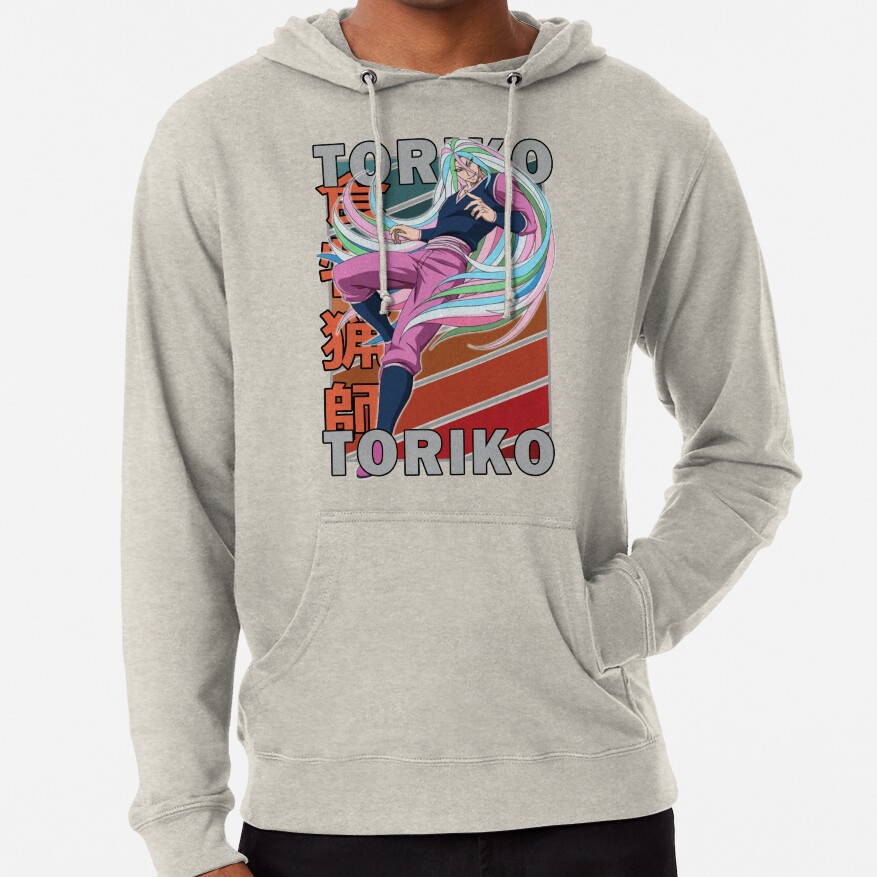 Sunny Toriko Retro Stripe Design Hoodie - Image 4
