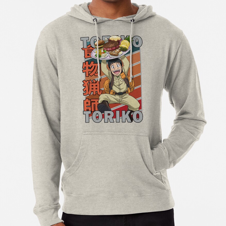 Komatsu Toriko Retro Stripe Design Hoodie - Image 4