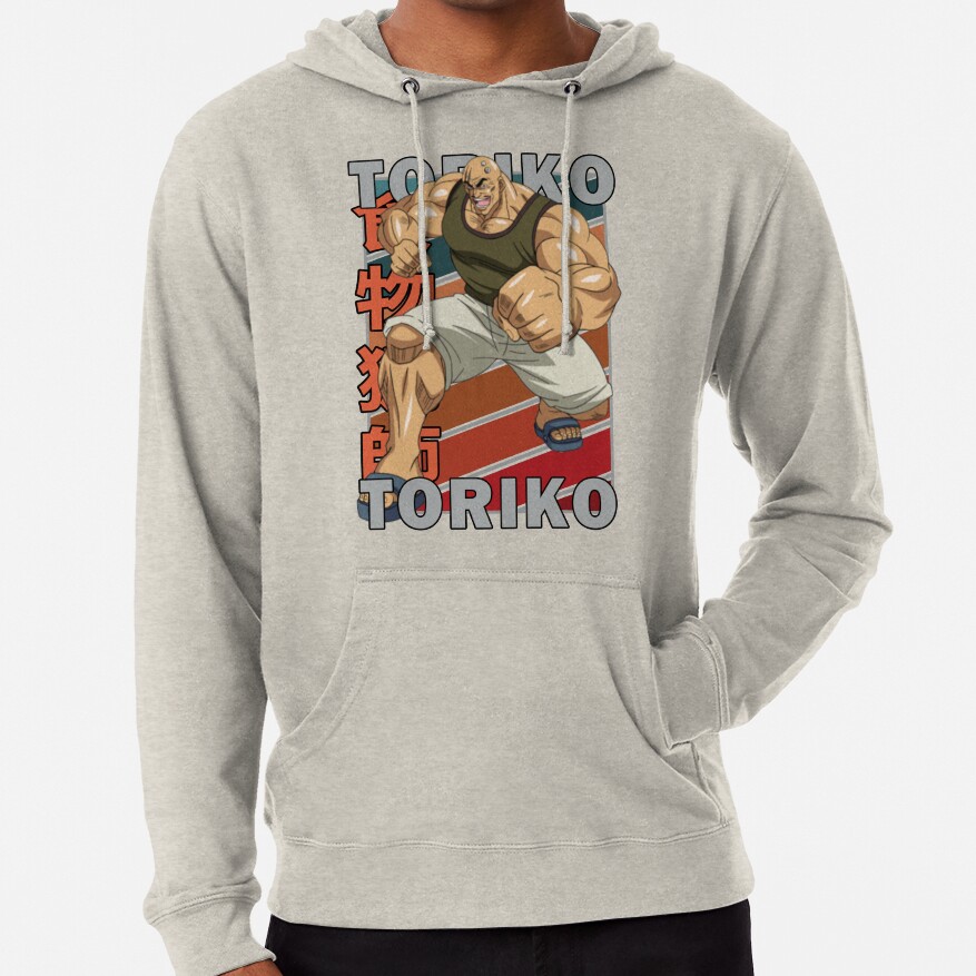 Mansam Toriko Retro Stripe Design Hoodie - Image 3