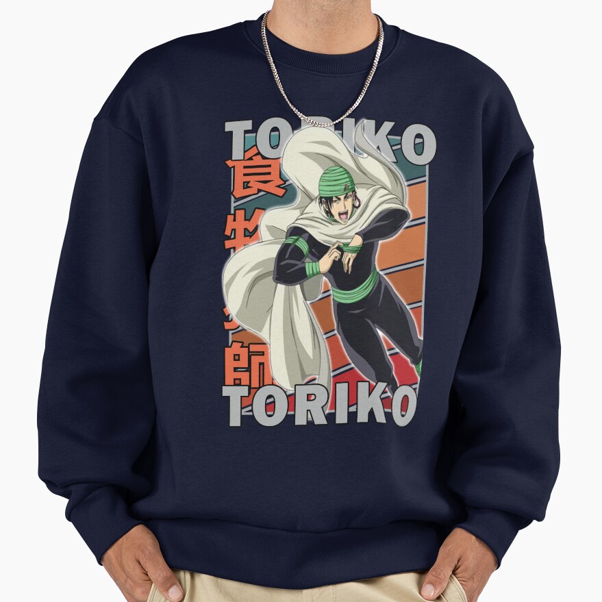Coco Toriko Retro Stripe Design Sweatshirt - Image 5
