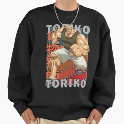 Mansam Toriko Retro Stripe Design Sweatshirt