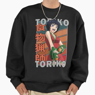 Rin Toriko Retro Stripe Design Sweatshirt