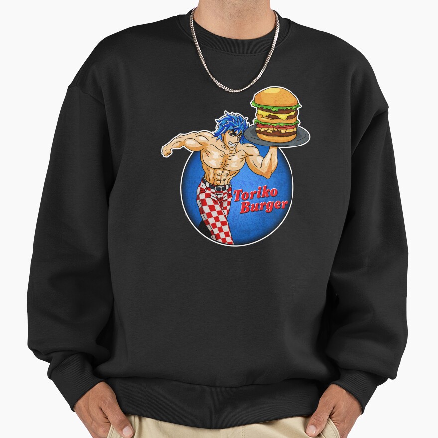 Hot Collection Toriko Burger Sweatshirt - Image 3