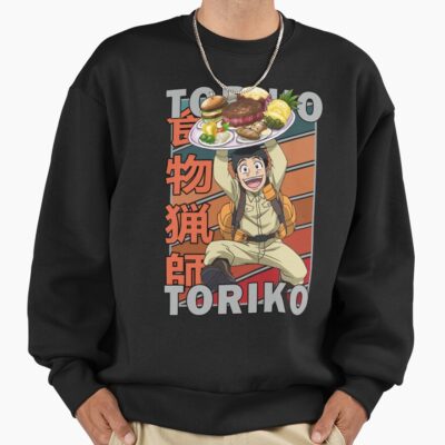 Komatsu Toriko Retro Stripe Design Sweatshirt