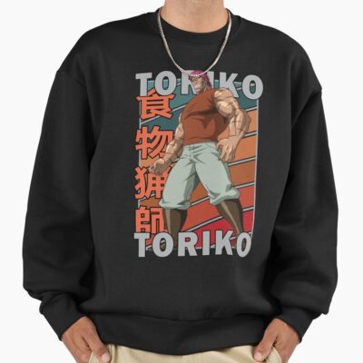 Zebra Toriko Retro Stripe Design Sweatshirt