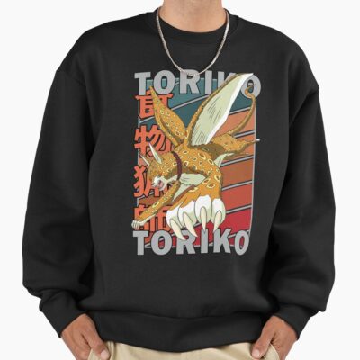 Rikky Toriko Retro Stripe Design Sweatshirt