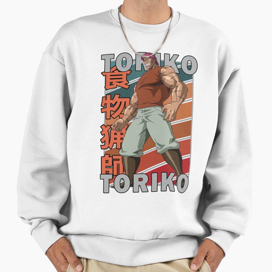 Zebra Toriko Retro Stripe Design Sweatshirt - Image 2