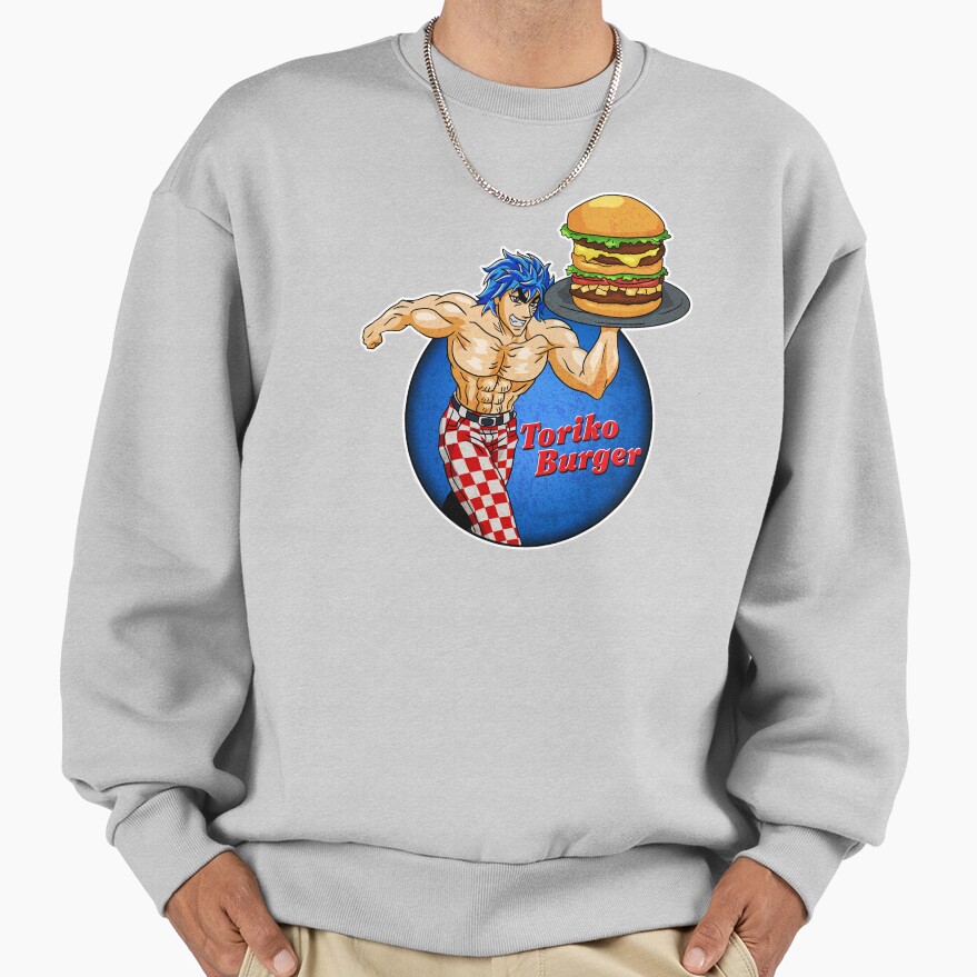 Hot Collection Toriko Burger Sweatshirt - Image 5