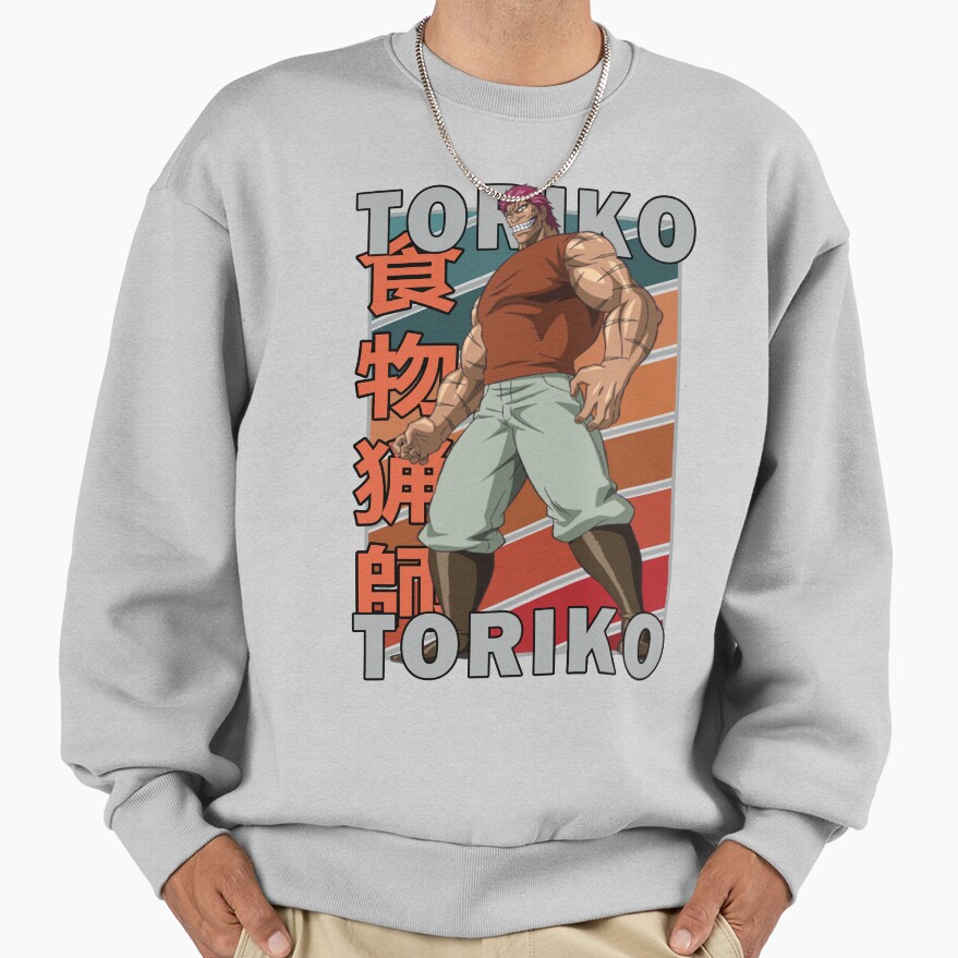 Zebra Toriko Retro Stripe Design Sweatshirt - Image 4