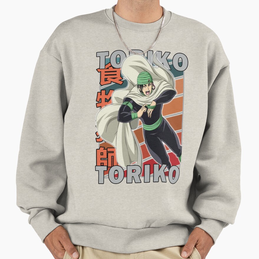 Coco Toriko Retro Stripe Design Sweatshirt - Image 3