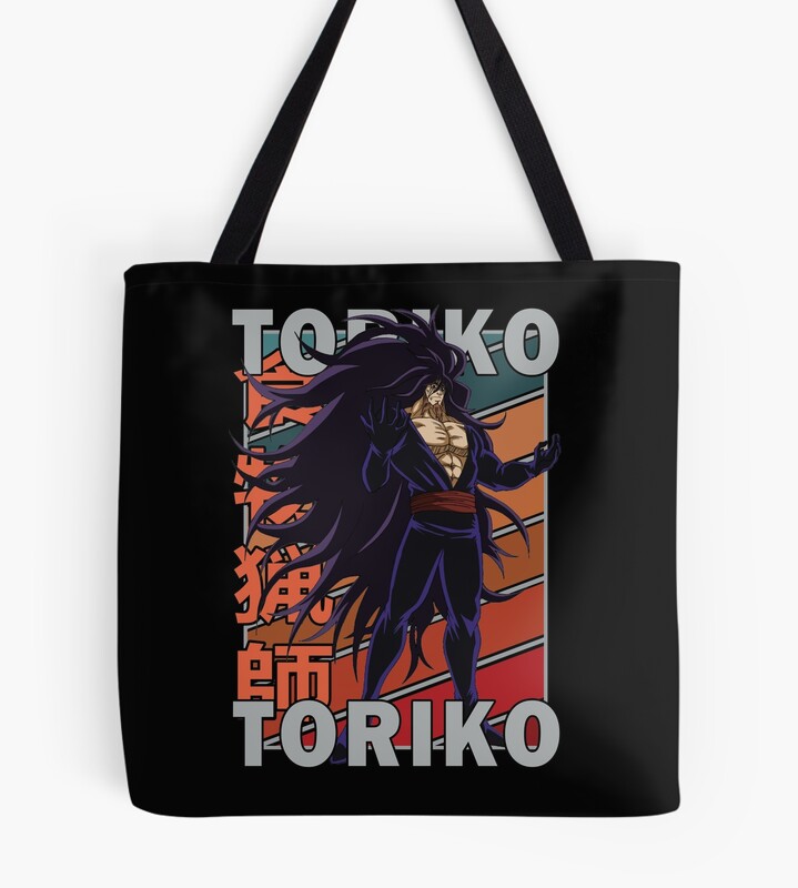 Midora Toriko Retro Stripe Design Tote Bag
