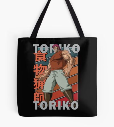 Zebra Toriko Retro Stripe Design Tote Bag
