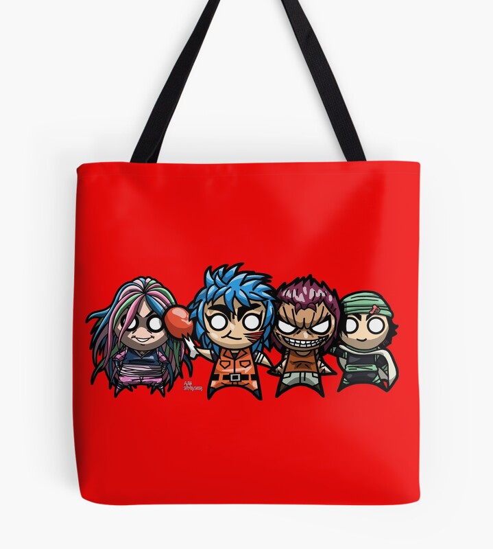 Toriko Chibi Heavenly Kings Tote Bag