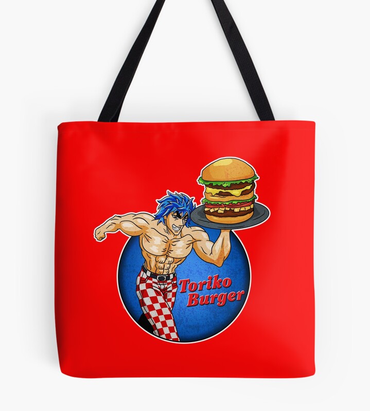 Best Toriko Burger Tote Bag