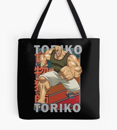 Mansam Toriko Retro Stripe Design Tote Bag