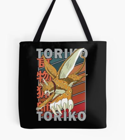 Rikky Toriko Retro Stripe Design Tote Bag