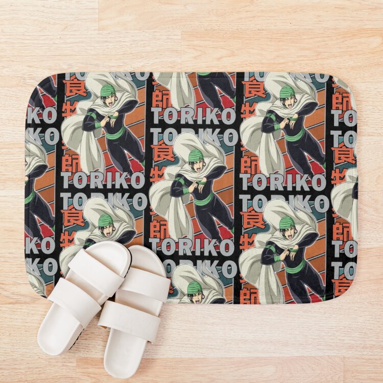 Coco Toriko Retro Stripe Design Bath Mat - Image 3