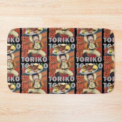 Komatsu Toriko Retro Stripe Design Bath Mat