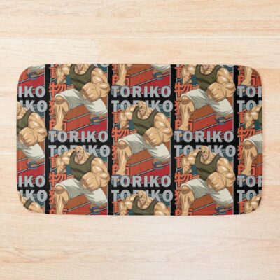 Mansam Toriko Retro Stripe Design Bath Mat