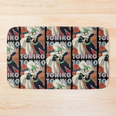 Coco Toriko Retro Stripe Design Bath Mat