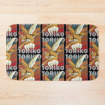 Rikky Toriko Retro Stripe Design Bath Mat