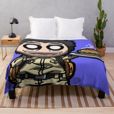 Hot Item Komatsu Chibi Throw Blanket
