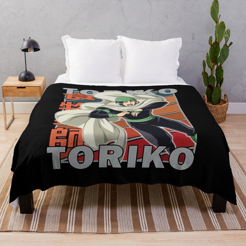 Coco Toriko Cool Anime Throw Blanket
