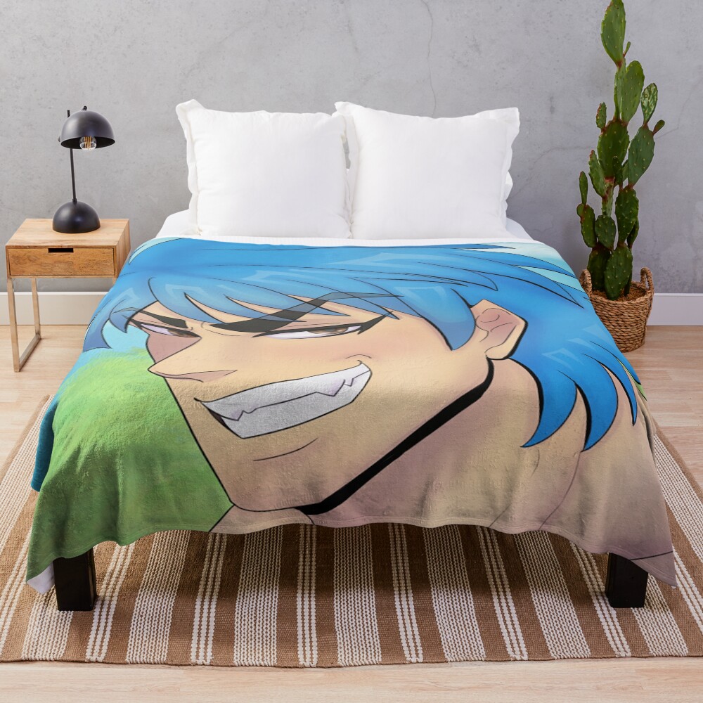 Hot Anime Toriko Ready To Eat Throw Blanket
