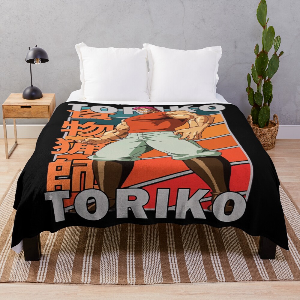 Zebra Toriko Anime Throw Blanket