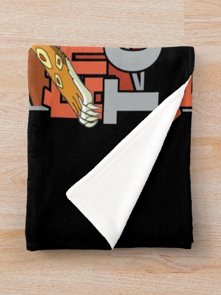 Rikky Toriko Retro Stripe Design Throw Blanket - Image 2