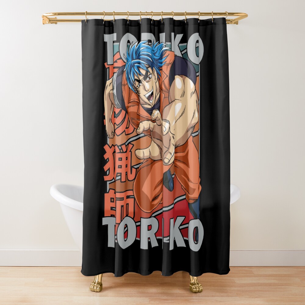Anime Toriko Retro Design Shower Curtain