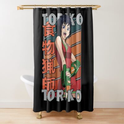 New Collection Rin Toriko Retro Shower Curtain