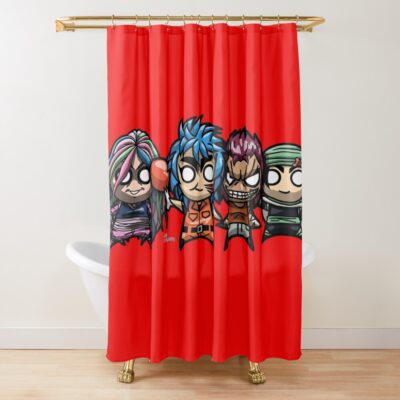 Toriko Chibi Heavenly Kings Shower Curtain