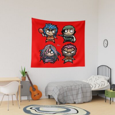 Toriko Chibi Heavenly Kings Classic Tapestry
