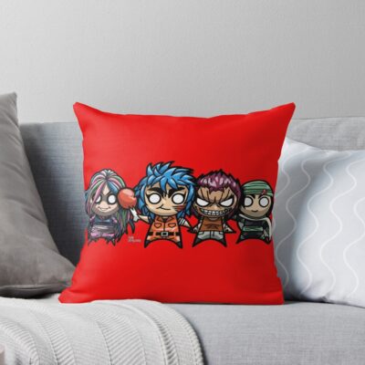 Toriko Chibi Heavenly Kings Throw Pillow