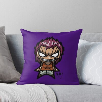 Toriko Zebra Chibi Throw Pillow