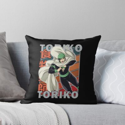 Coco Toriko Cool Anime Throw Pillow