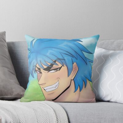 Hot Anime Toriko Ready To Eat Throw Pillow